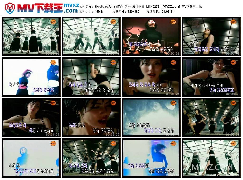 朴志胤-成人礼(MTV)_韩语_流行歌曲_MC402731